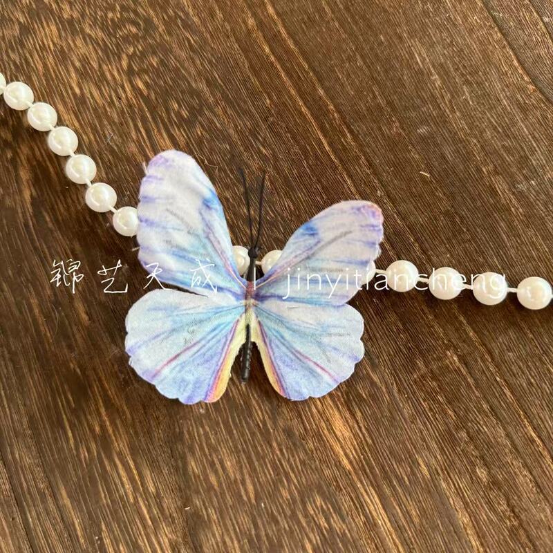 仿真蝴蝶 3d打印蝴蝶小红书爆款diy花朵材 蝴蝶花墙头饰鞋扣装饰|undefined