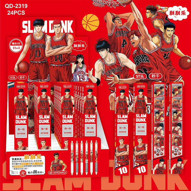 Bolígrafo de presión con clip metálico, estilo scratch card, modelo ST21+3