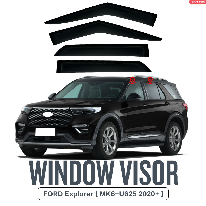 Suitable for Ford Explorer Window Visors