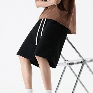 Shorts Men's Summer Loose Breathable Thin Casual All-match Mid-length Pants for Outer Wear Trendy Five-length Pants