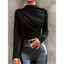 M 10916 Pleated slim base top �������������׿羳����ͨ