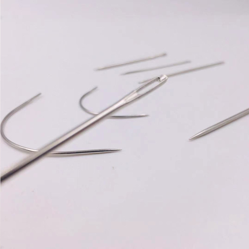 多機能針の大きい目の針の特殊な針の皮革の針の縫い目の針の異形の針の手の縫い目の針の針の麻袋の針の三角針|undefined