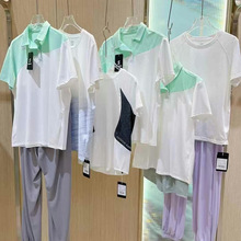 新锐专业运动品牌运动町2025夏高弹耐磨不起球T恤长短裤尾货清仓