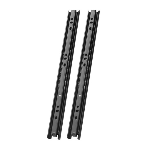 30mm Wide Drawer Slide Track, Three-Section Rail Slide Path, Silent Damping Buffer Ball Roller Guide Track, Keyboard Steel Ball Pull-out Rail