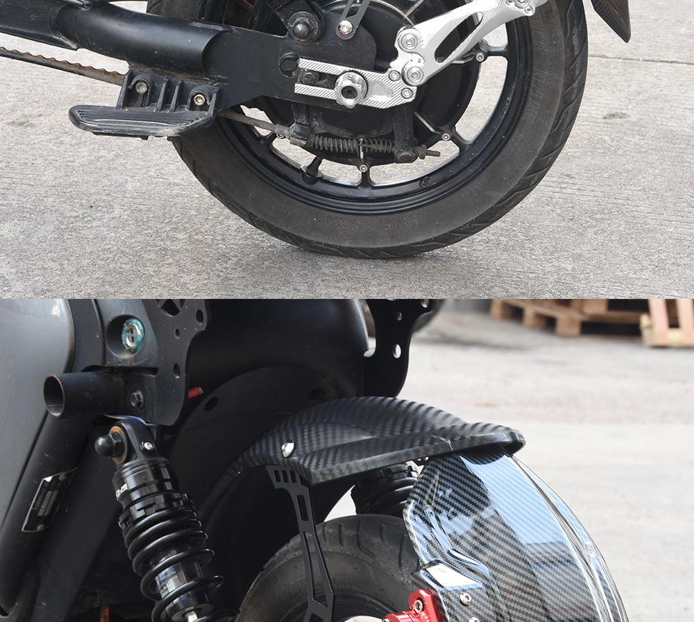 Suitable for No. 9 calf UQI +/U + B/U2/U1D mechanic electric car modification accessories rear water Fender