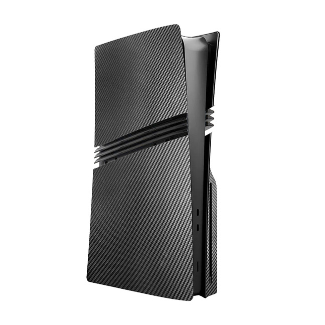 PS5 Slim Anniversary Case Replacement Grey Game Console Case Removable Black Slim Case