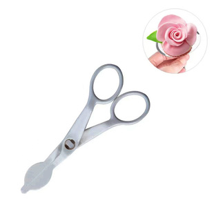 Decorating tools cream fondant decorating scissors plastic ABS cream cake transfer scissors baking tools