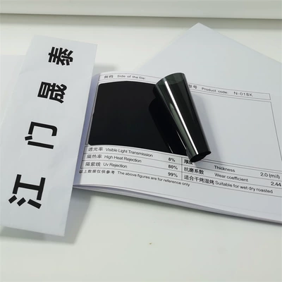 Car solar film HD insulation film front windshield side windshield nano ceramic explosion-proof film car sunroof film (Automotive Film) - multi-color-side-n-01bk