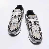 Платформенные кроссовки для спорта, унисекс, серебристый белый желтый, размеры EU 36–45