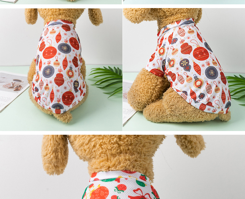 Pet Accessories Type Of Pet Supplies Casual Polyester Christmas Animal Snowman Pet Accessories 1 Piece