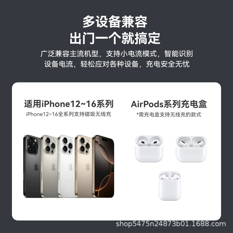 Apple, совместимая зарядка, мобильный телефон, (Кросс-бордерная торговля), 15Вт, высокая мощность