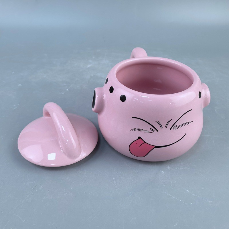 Mujer de la magia Boomerang taza de cerámica taza de café personalidad creativa taza de desayuno con tapa modelo de exportación