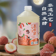 非遗荔枝酒发酵果酒微醺女士低度甜米酒晚安酒酿男人酒 5斤装