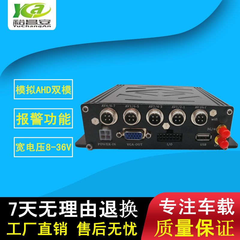 HiSilicon 4 canales 8 canales WIFI coche grabadora de video de disco duro máquina de tarjetas 4G GPS remoto monitoreo en tiempo real host 1080P