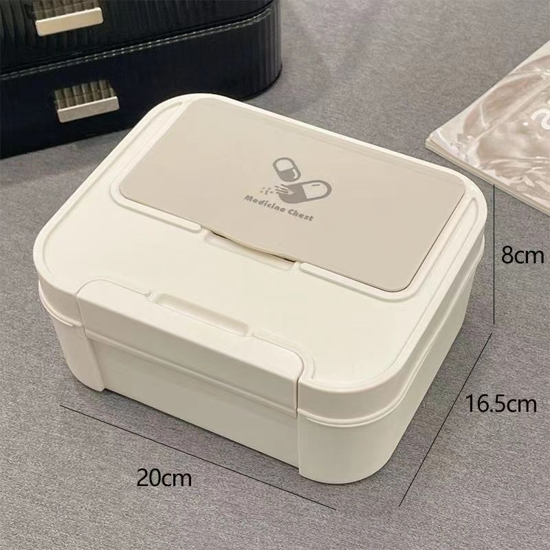 新款桌面收纳整理盒翻盖式带盖笔筒多功能1ins风大容量学生收纳盒|undefined