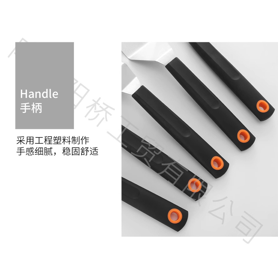 Amazon Hot Sale acero inoxidable mango alargado set de parrilla de hierro herramientas de parrilla de parrilla BBQ set combinado