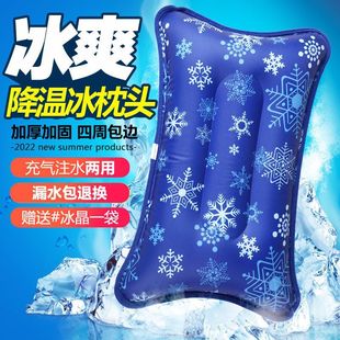 Summer Cooling Ice Pillow, Kidsren's Ice Pillow, Baby Special Gel Ice Cushion, Physical Cooling, Water-Free Cooling Pillow, Ice Bag