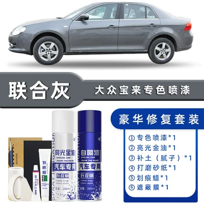 Avtomobil boya qələmləri — Spray Paint Polar White Black - color-classification-united-gray-luxury-restoration-free-soil-replenishment-scratch-wax-masking-film-tools