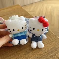 カップルバッグペンダント 中古限定 ダニエルハローキティバッグ 小さなペンダント ぬいぐるみ かわいい