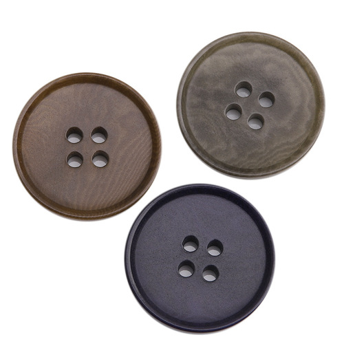 High-end fruit buckle casual trousers suit buttons coat buttons black buttons high-end suit buttons