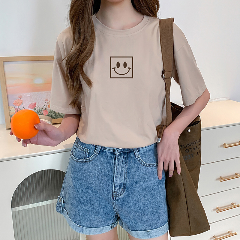 哺乳衣外出辣妈款喂奶上衣夏季浦乳衣服外穿短袖t恤夏装薄款半袖|undefined