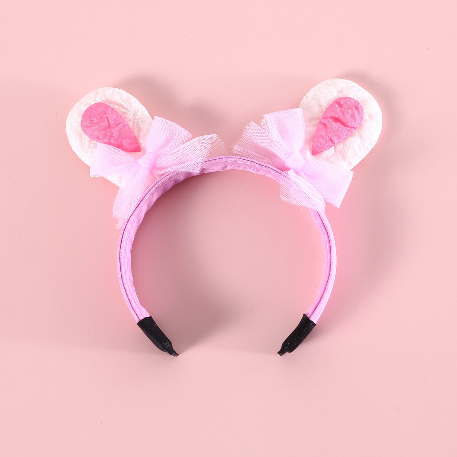 Mascotas lindas orejas de conejo arco de cabello gatos Malzies perros conejos muñecas de algodón accesorios toque de cabeza