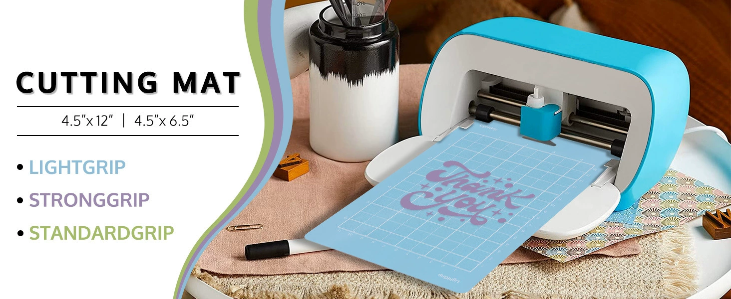 Промывочная машина для резки с резьбой PVC резка коврика Cricut Joy Cutting Mat 4.5*6.5 дюймов