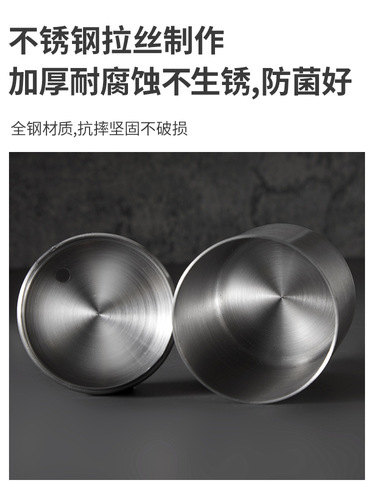 Wholesale stainless steel toothpick tube laser logo toothpick box can bucket cup creative Nordic home use restaurant hotel high-end