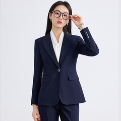 西装套装女春秋职业装面试正装气质经理工作服小个子通勤西服外套