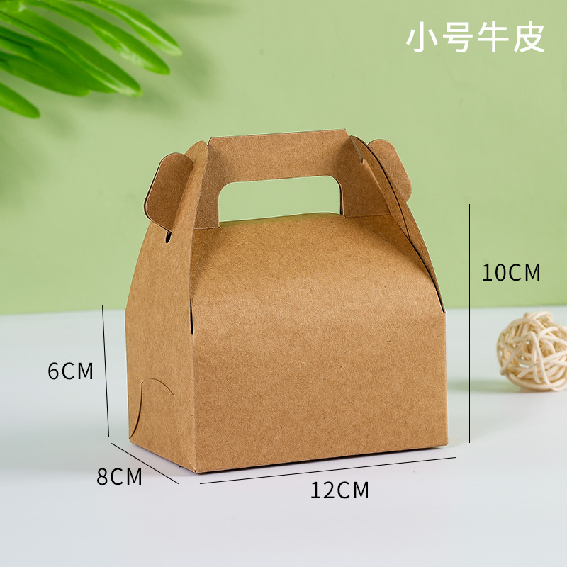 Caja de pastel de mousse portátil, caja de embalaje desechable de pan horneado, caja de embalaje de alimentos, caja de postres, caja de embalaje de bocadillos