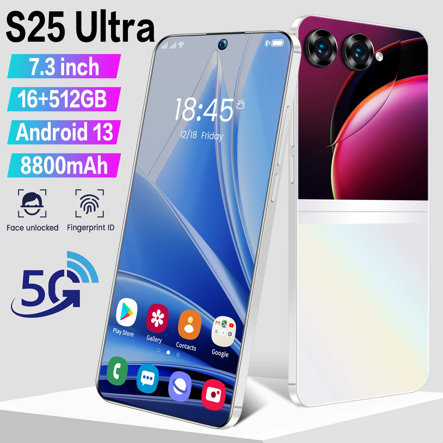 Международный смартфон S25 Ultra 16+1Т Android, модель-бестселлер
