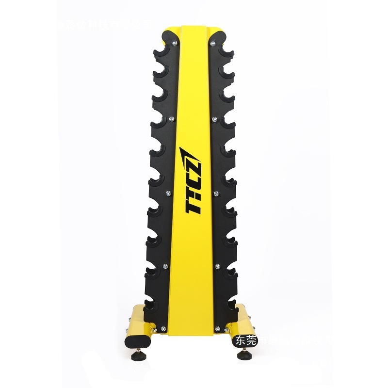 Multi-Layer Gym Rack for Storing Dumbbells, Holds 10 Dumbbells and Barbells, Fitness Equipment Details