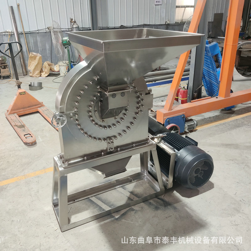 小型香药草本植物磨粉机304不锈钢香料粉碎机锤片式桂皮打粉机