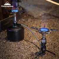 Коулман BKZ23-OD самозакрывающийся газовый трехножный адаптер газовая лампа плита альпийский Бензобак на держатель ракетной печи
