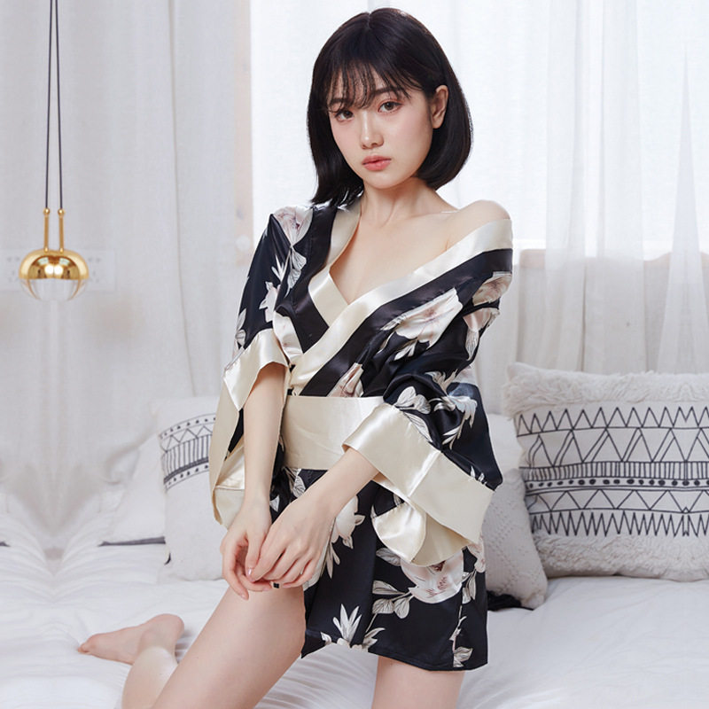 性感情趣内衣樱花和服激情睡衣制服诱惑调情火辣免脱套装一件代发