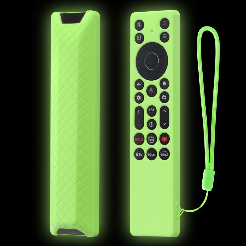 TCL RC923A/RC813Aリモコンカバーの転倒防止汚れ防止防振全包シリコン保護カバーを適用する|undefined