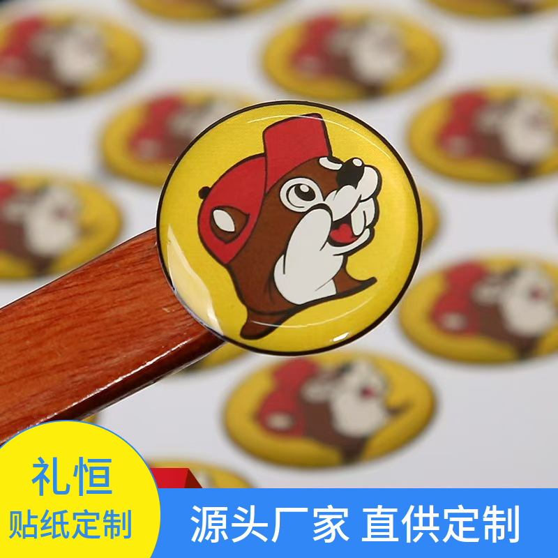 pvc水晶滴胶贴贴纸 立体卡通不干胶商标标签 diy手机贴滴胶冰箱贴