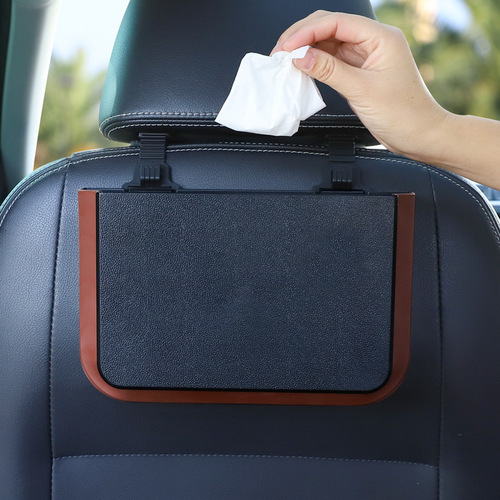 Car trash can foldable hanging cartoon car multifunctional umbrella storage bucket car storage supplies