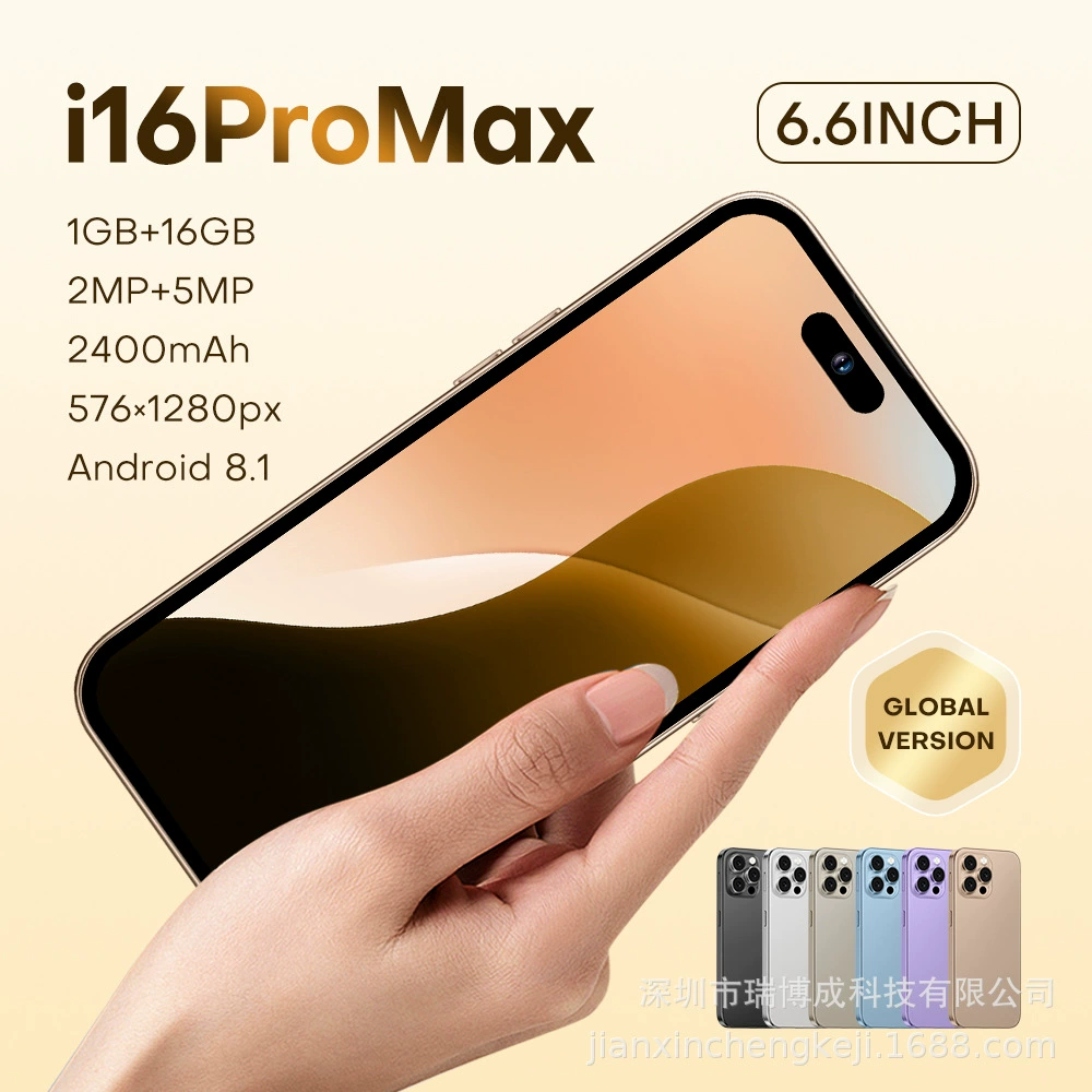 Мобильный телефон, умные часы, Intel Core i16, 16Pro Max, 6 дюймов, Android, 3G