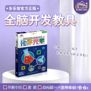 Wholesale duolezi Enlightenment educational chemical element card kindergarten early education center baby children's cognitive card