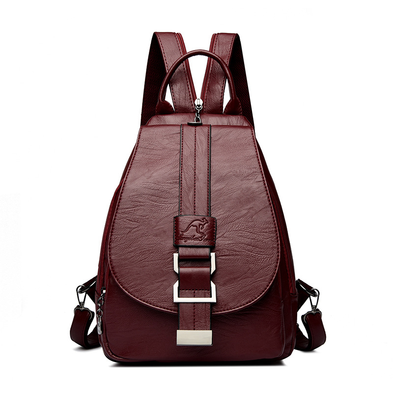 Nuevo estilo coreano de las mujeres mochila ocio al aire libre viaje mochila moda pecho bolsa impermeable estudiante mochila moda