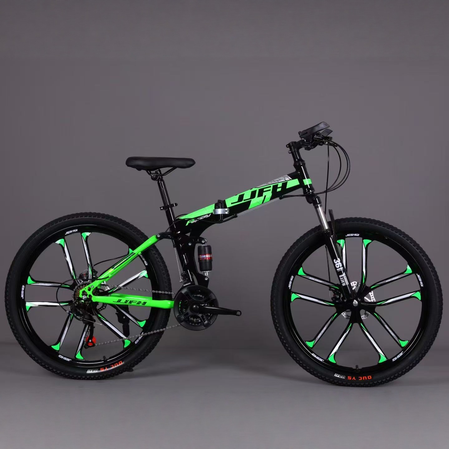 Land Rover bicicletas plegables de montaña para hombres y mujeres amortiguadores de goma de goma bicicletas para adultos estudiantes de bicicleta de montaña carretera cruzada image 2