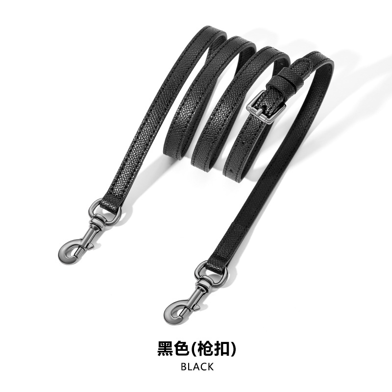 A- 82 black palm print 1.2cm *(110cm-130cm) Dionyor black gun buckle