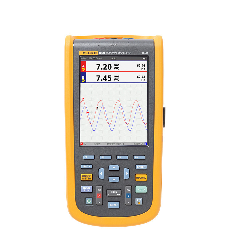 福禄克FLUKE-124B/CN工业万用手持示波表F124B/CN/S手持式示波器