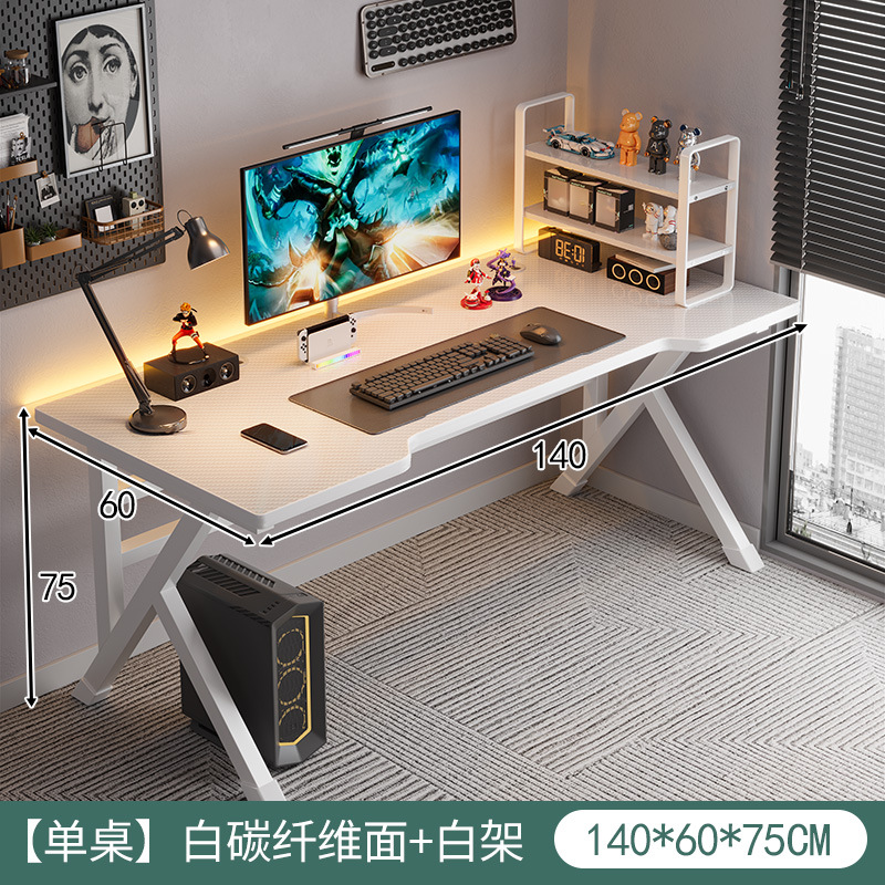 Mesa de computadora de escritorio mesa e-deportes domésticos sillas dormitorio simple mesa