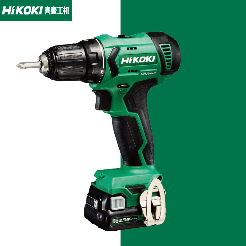 日立 高壹工机HIKOKI锂电钻12V充电式手电钻手枪钻电池钻DS12DA