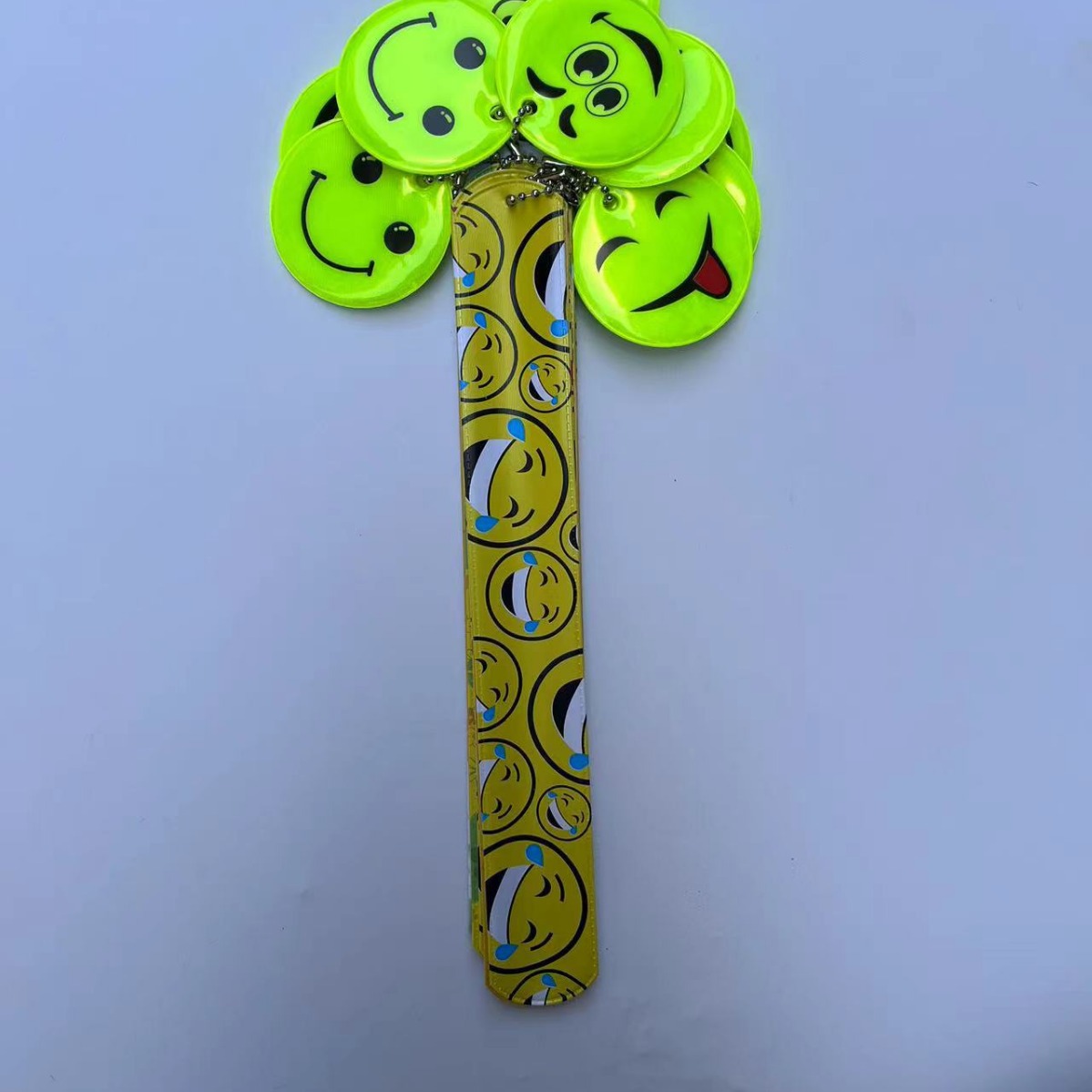 Amazon nuevo colgante reflectante collar pulsera impresa popular