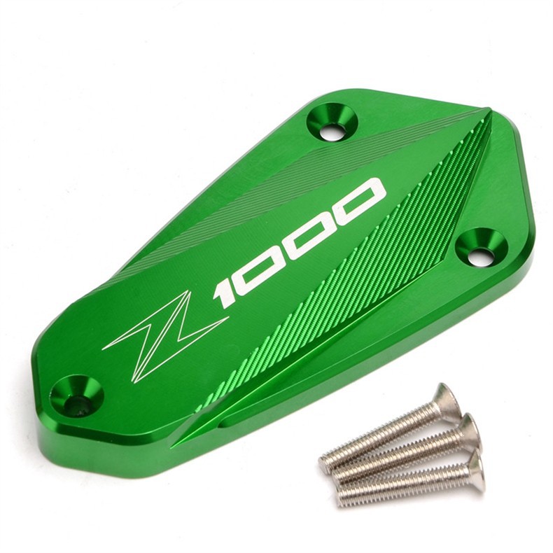 Suitable for Kawasaki Z1000 10-25 Years Aluminum Alloy Modified Right Brake Fluid Reservoir Cap, Fluid Reservoir Pump Cover Accessories