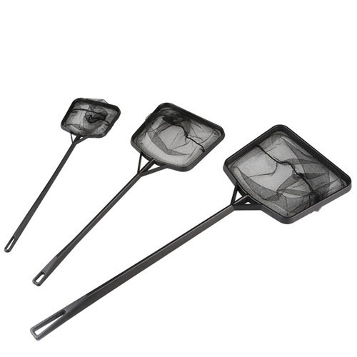 Fish Tank Fish Fishing Net Aquarium Fish Catching Square Net Skimmer Goldfish Ornamental Fish Net Square Hand Skimmer 