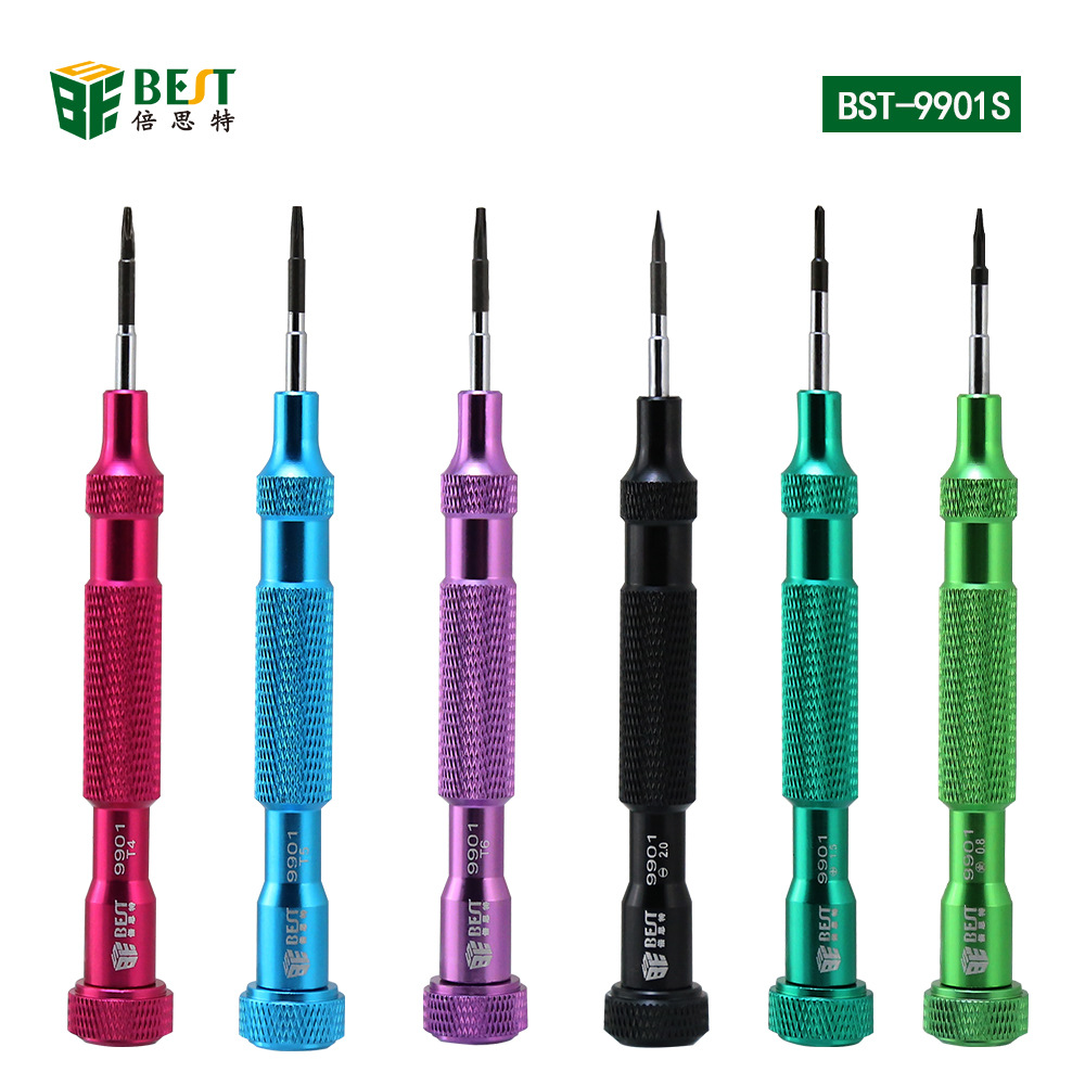 Best Screwdriver Set Mobile Phone Repair Tool Multifunctional Screwdriver Aluminum Alloy Set 9901S